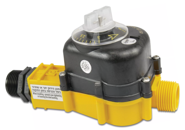 Arad Wasserzähler mit Abschaltautomatik 3/4" - 2", Dose-O-Mat, Wassermengen abschaltung, 3/4" und 1" 0-10 m³, 1 1/2" - 2" 0-100 m³